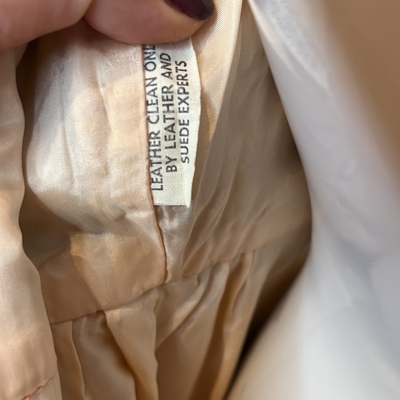 Chester Weinberg Sz 8 Suede Peplum Full Zip Back Sleeveless Top - Picture 6 of 12